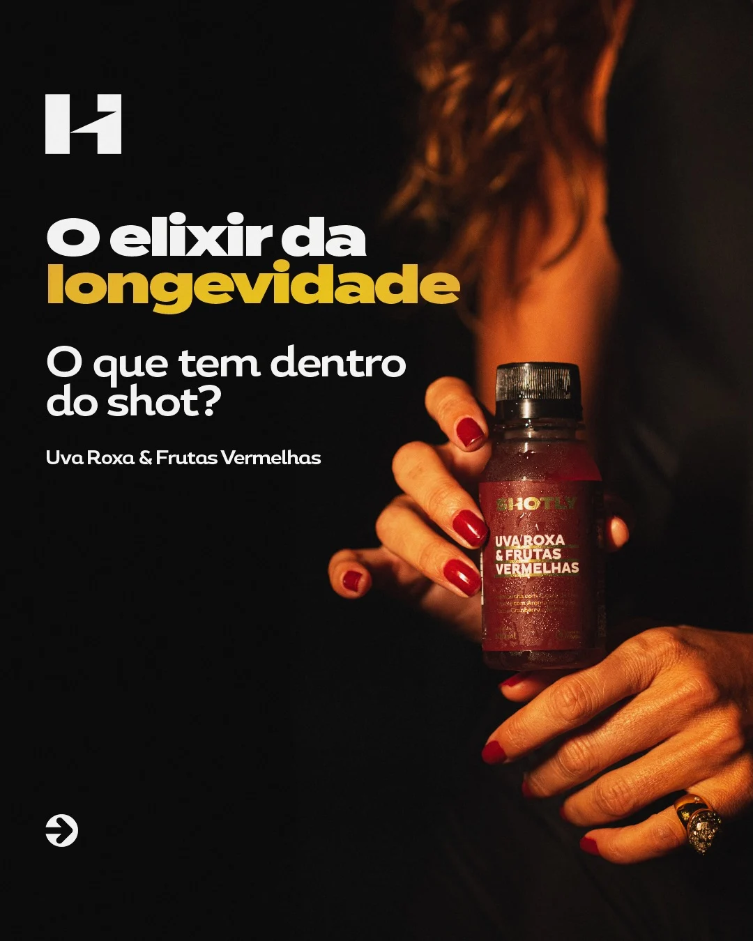 Publicação no Instagram: Conheça mais sobre a nova forma de beber antioxidantes.