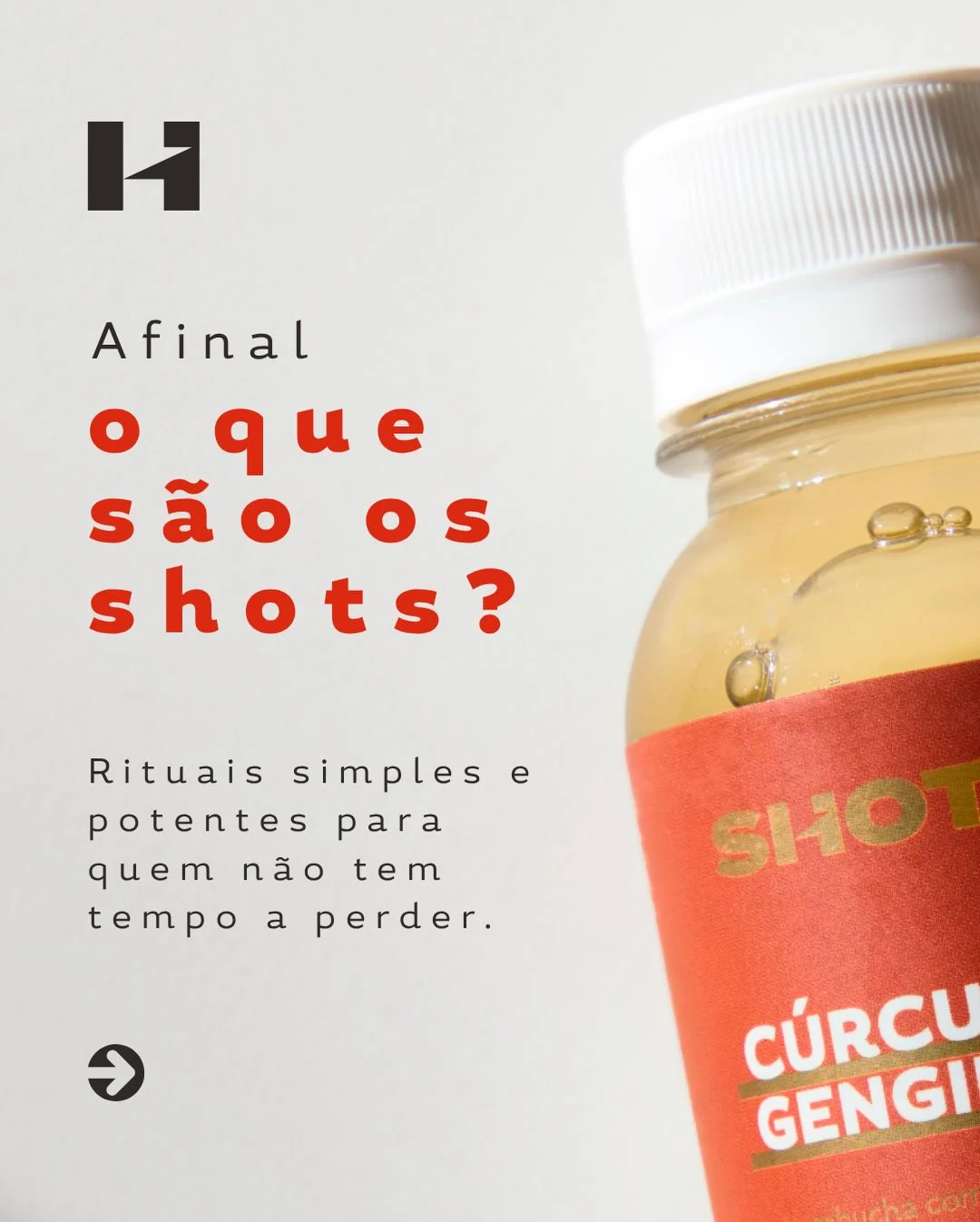 Publicação no Instagram: No Brasil, os shots funcionais ainda são uma novidade.